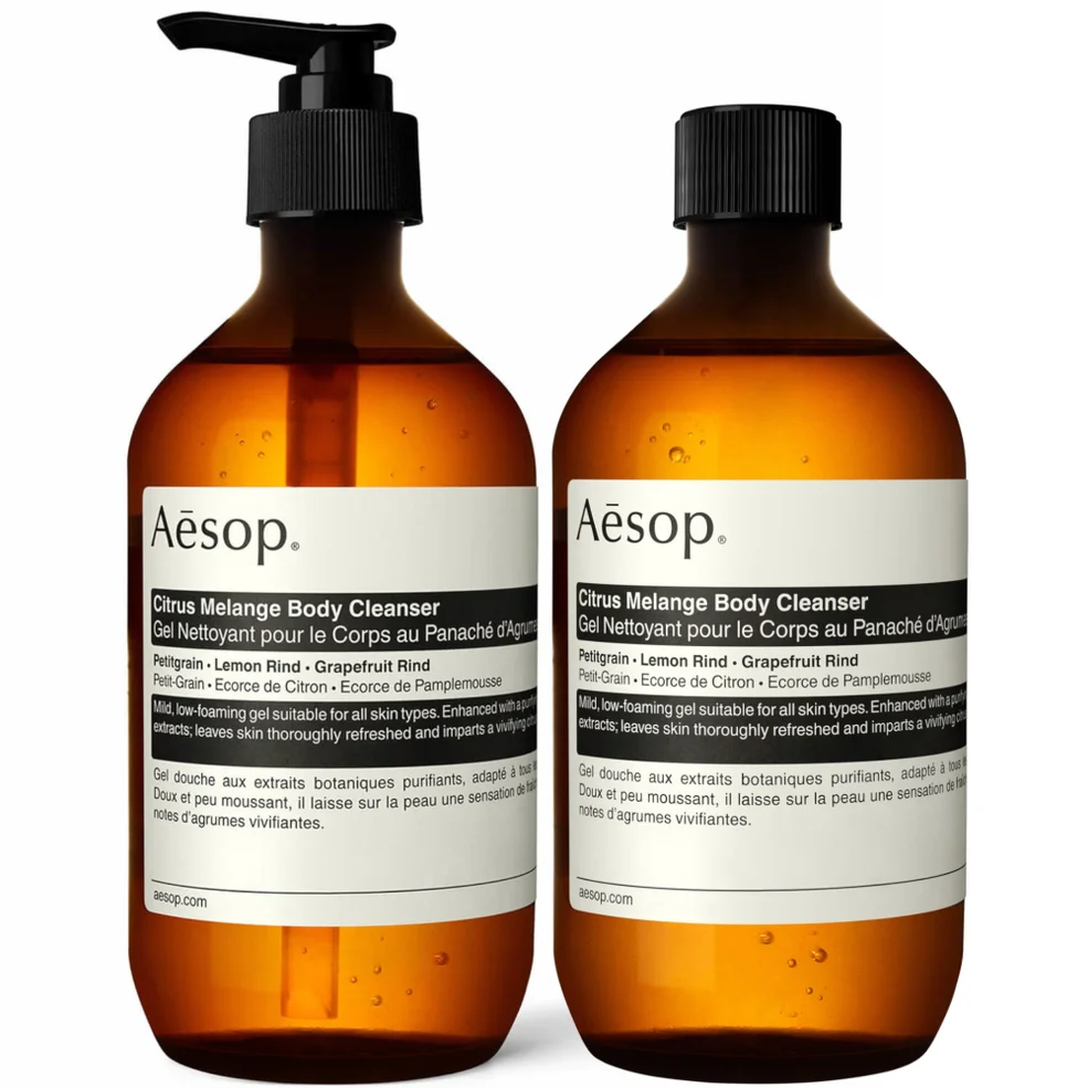 Citrus Melange Body Cleanser & Refill Duo Image 1
