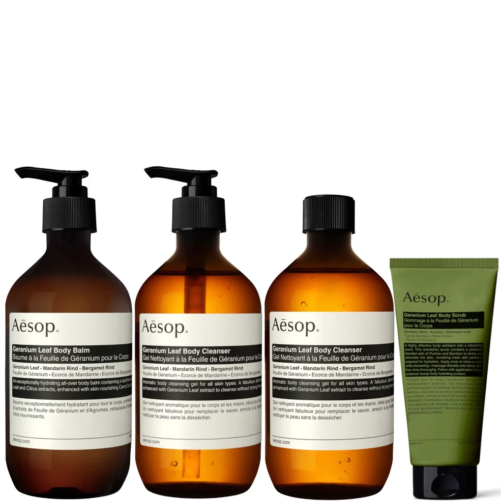 Geranium Body Care Bundle Image 1
