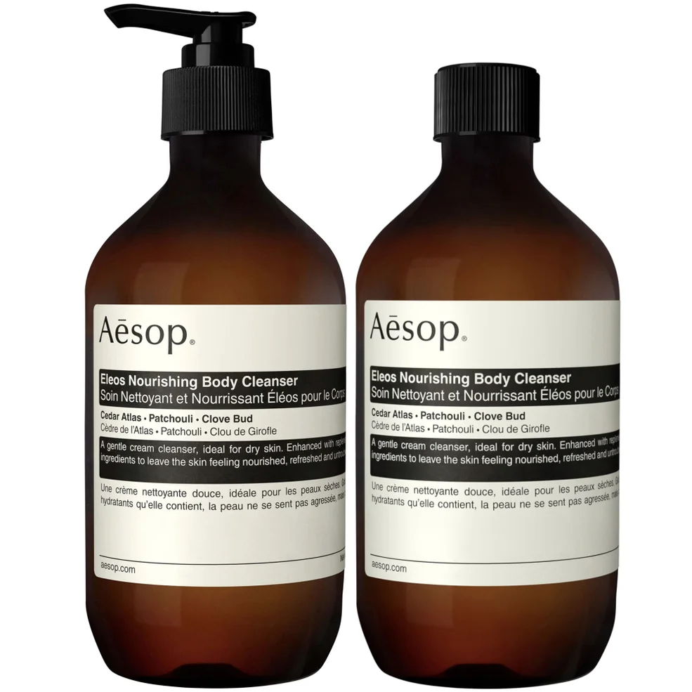 Eleos Nourishing Body Cleanser & Refill Duo Image 1