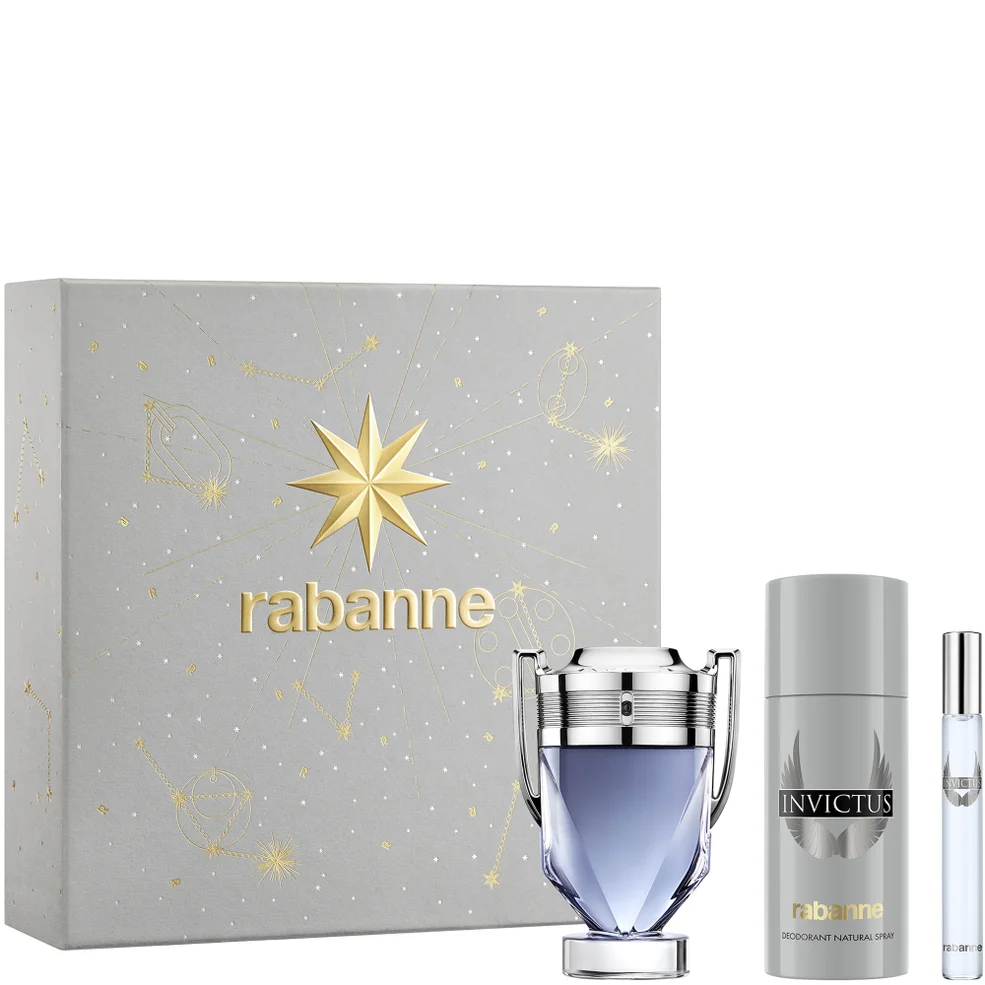 Rabanne Invictus Eau de Toilette 100ml + Deodorant 150ml + Eau de Toilette 10ml Image 1