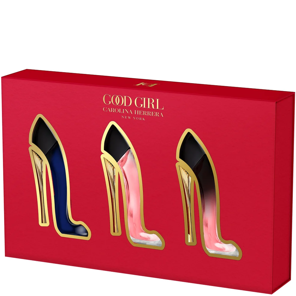 Carolina Herrera Good Girl Eau de Parfum 7ml + Very Good Girl Eau de Parfum 7ml + Elixir Eau de Parfum Elixir 7ml Image 1