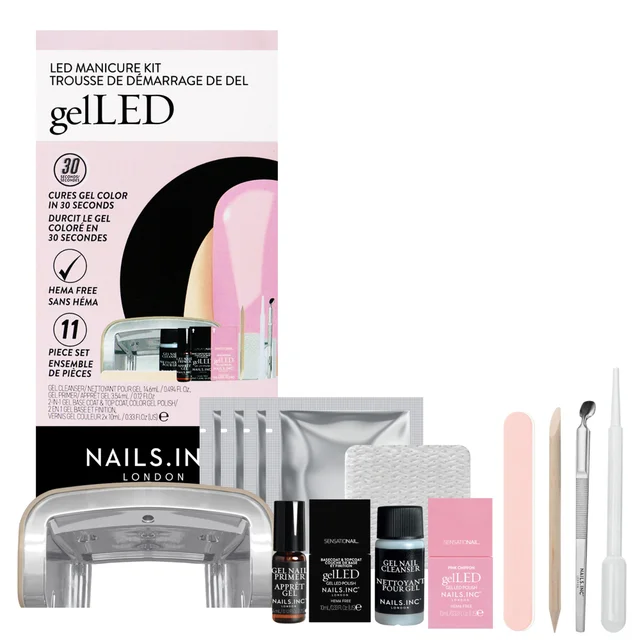 Nails Inc.  Full Size Lamp Starter Kit
