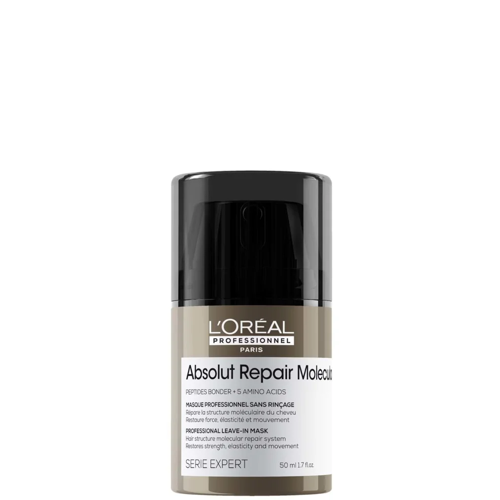 L'Oréal Professionnel Absolut Repair Molecular Leave-In Mask Travel Size, For Damaged Hair 50ml Image 1