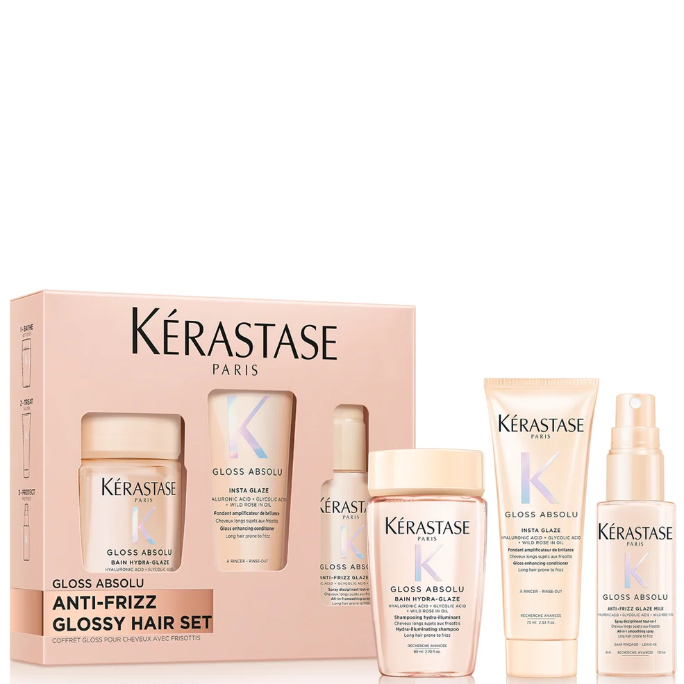 Kérastase Gloss Absolu – Discovery Set for All Hair Types, Including Long Hair Prone to Frizz Image 1