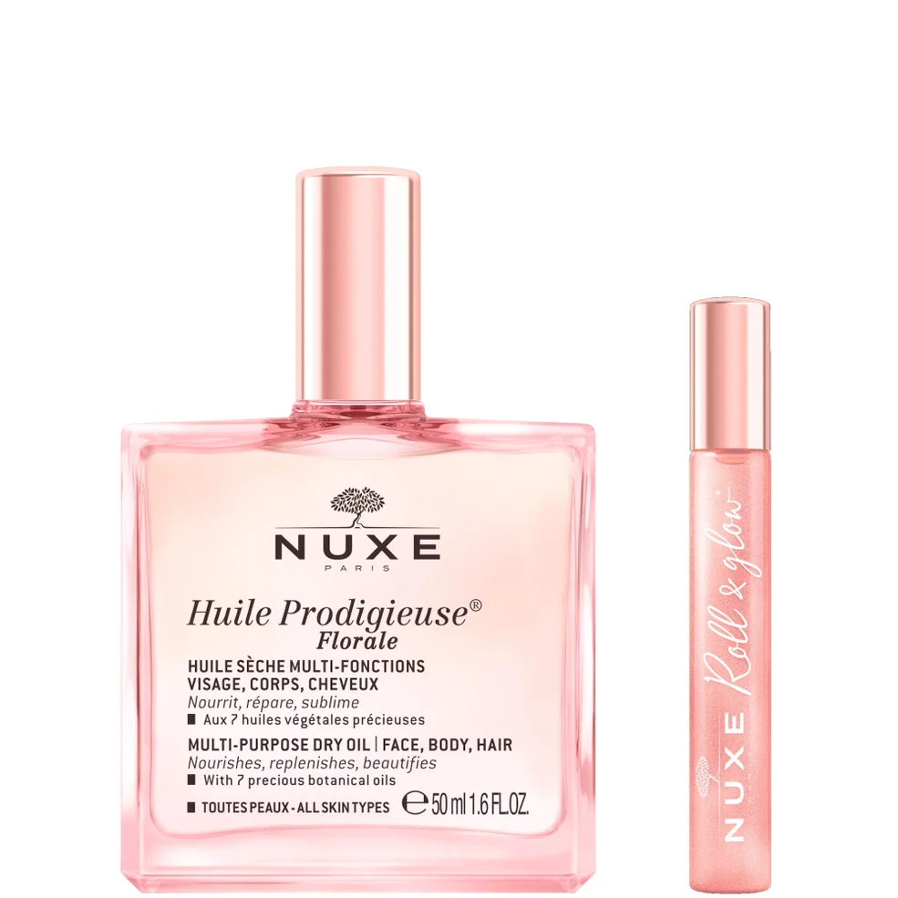 NUXE Huile Prodigieuse Florale Multi Purpose Dry Oil 50ml & Roll On Image 1