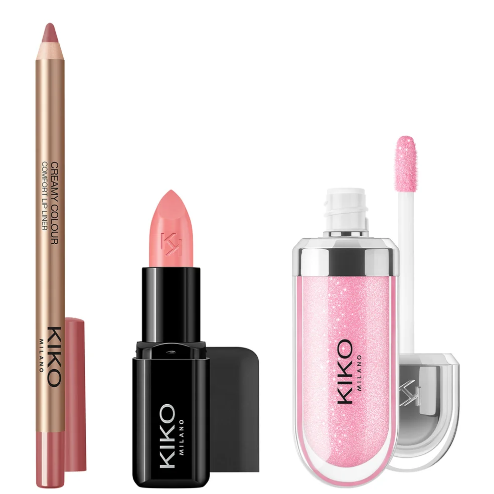 KIKO Milano Soft Pink Lip Trio Image 1