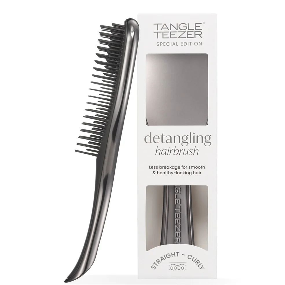 Tangle Teezer The Ultimate Detangler Chrome Midnight Silver Image 1