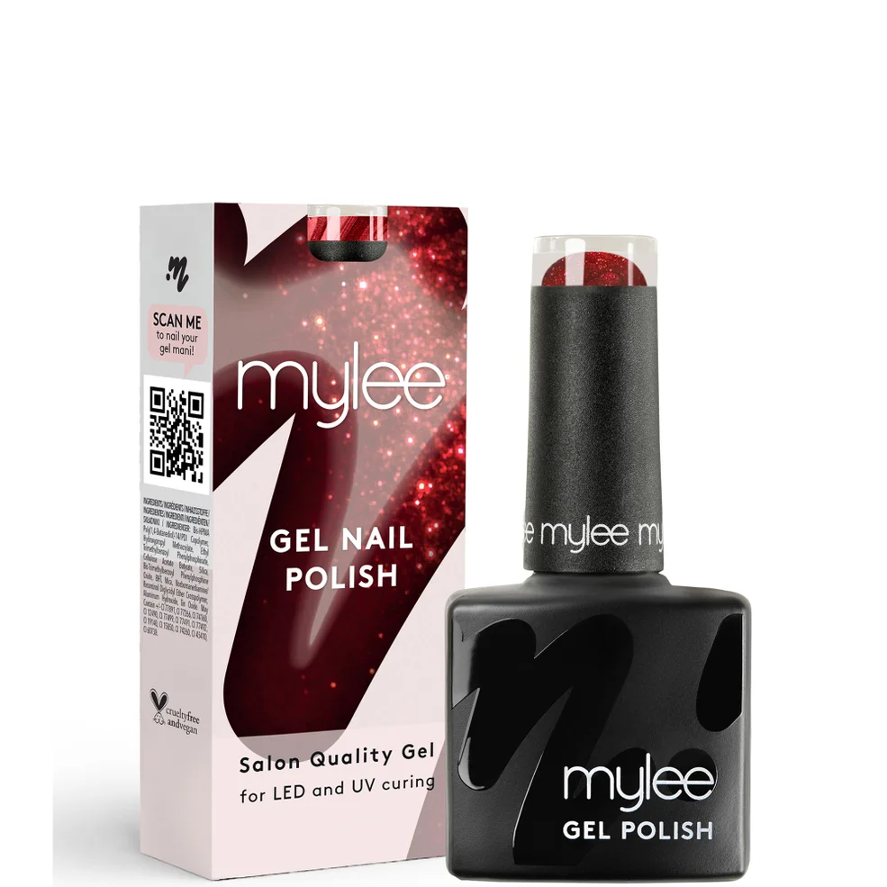 Mylee Gel Nail Polish - Red Hot Gossip Image 1