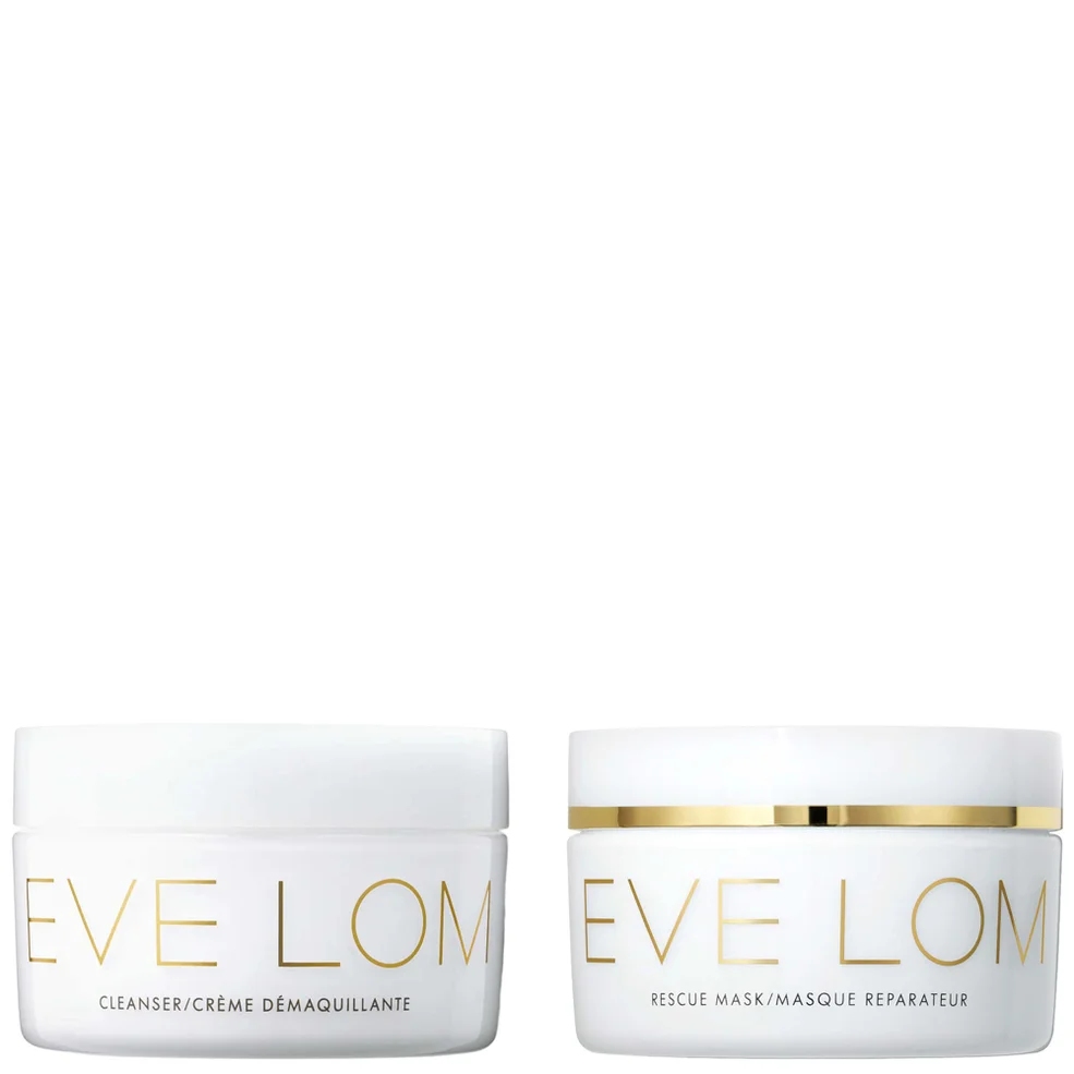 Eve Lom Cleanser and Rescue Mask 100ml Duo Image 1