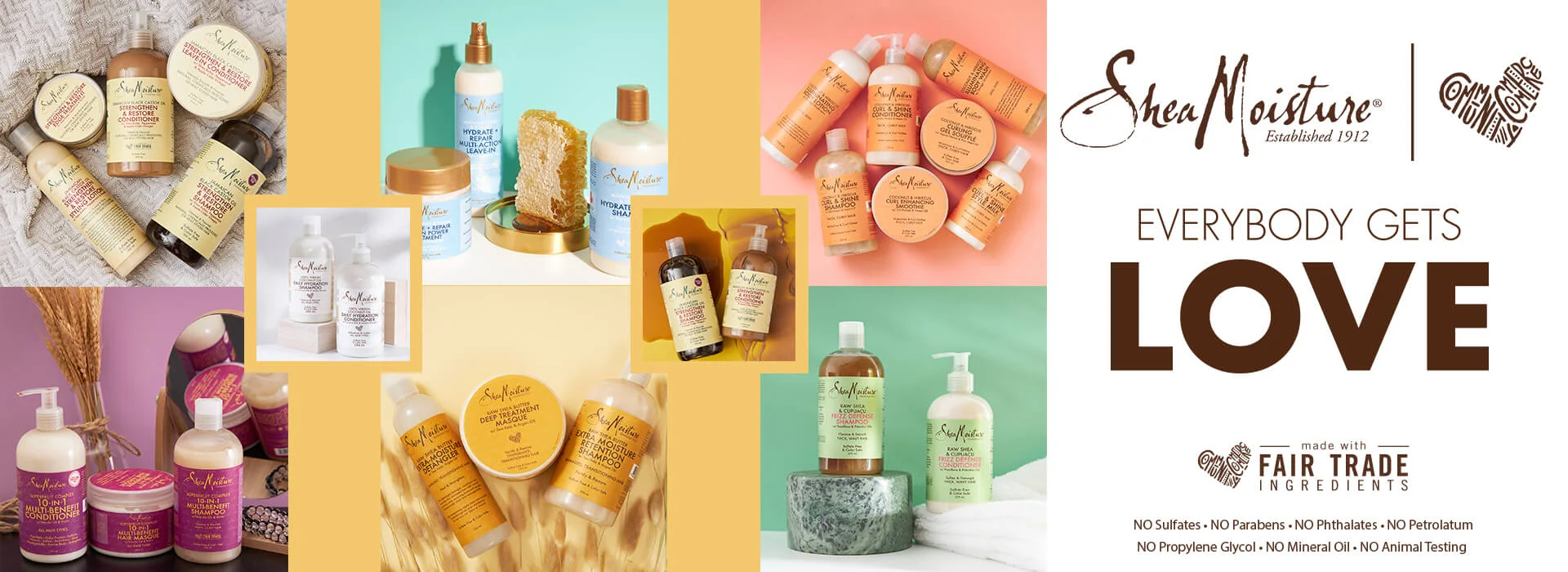 Shea Moisture products